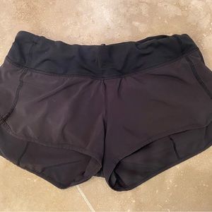 LuLu shorts black size 8